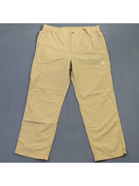 Howler Bros Horizon Hybrid Pants Men's XL Tan Nylon Ripstop Outdoors Hiking Camp